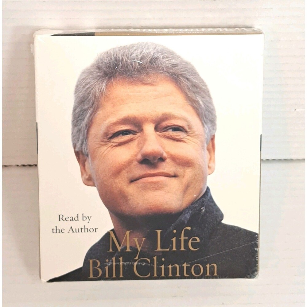 My Life Bill Clinton Audiobook 6 CD Set Read By Author US President NEW Audio